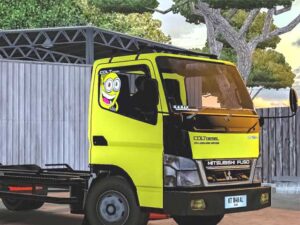 MOD Bussid Truck Canter Trondol