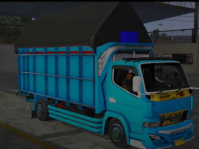 Mod Canter Polosan Warna Biru Langit