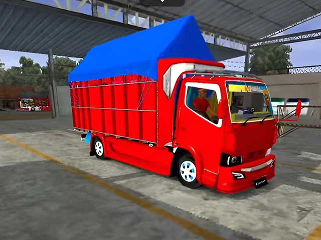 Mod Canter Polosan Warna Merah