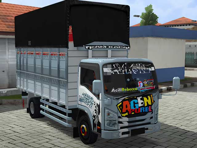 Mod Truk Canter Trondol NMR71 STD BAK