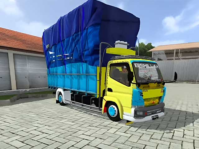 Mod Truk Canter Trondol Viral