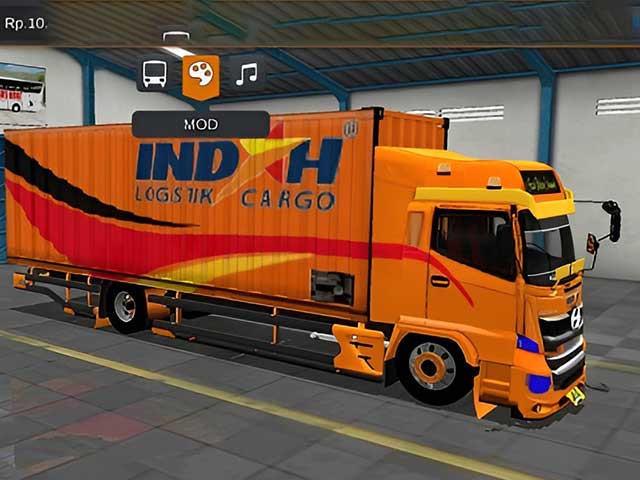 Truck Hino 500 Box Indah Cargo Logistik