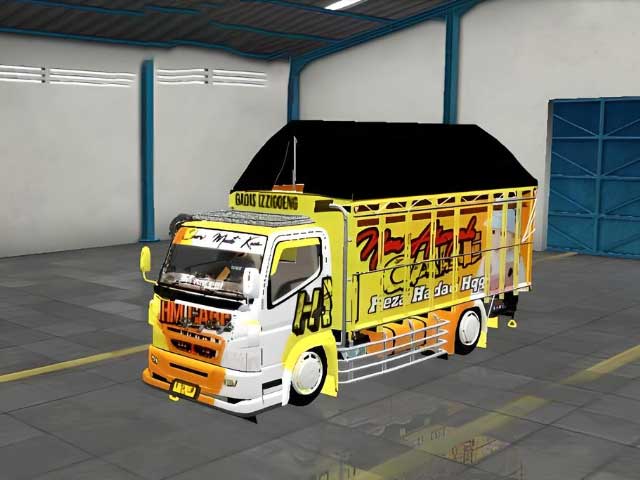 Mod Truck Canter HM Cabe Terpal Segitiga
