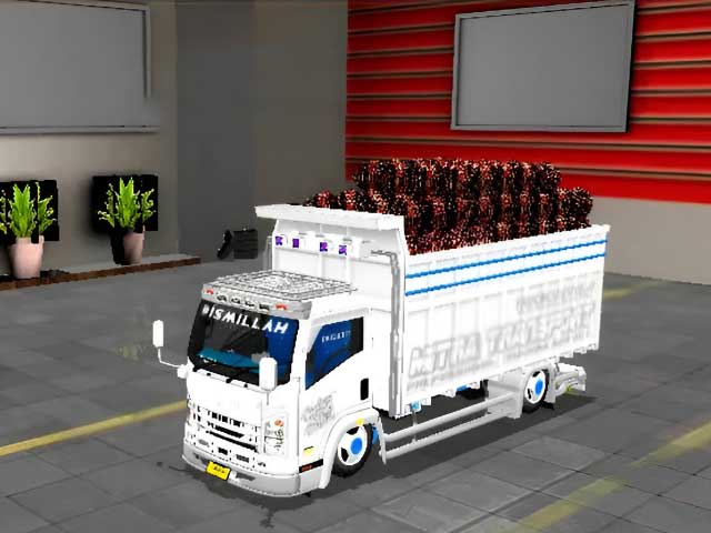 Truck Giga NMR Modern Style Muatan Sawit