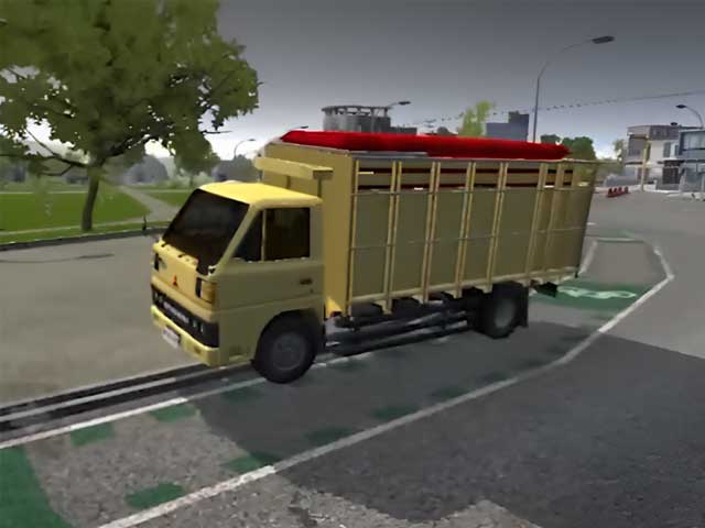 Mod Bussid Truck Canter Standar Umplung Bak