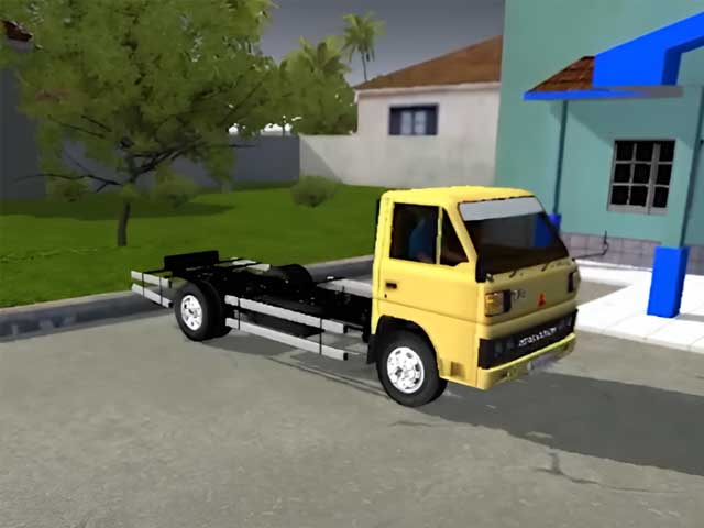 Mod Bussid Truck Canter Standar Umplung Sasisan