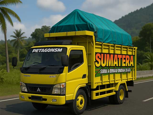 Mod Bussid Truck Canter Sumatra