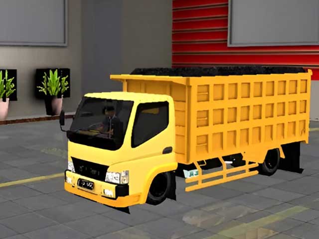 Mod Canter Dump v1 bawa Pasir