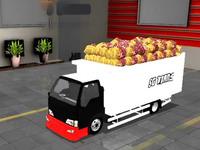 Mod Truck Isuzu NKR 71 Bawa Sawit