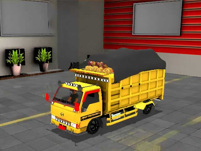 Mod Bussid Truck Canter Muatan Sawit Gayor