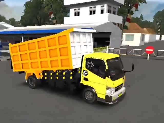 Truck Canter Standard Muat Pasir