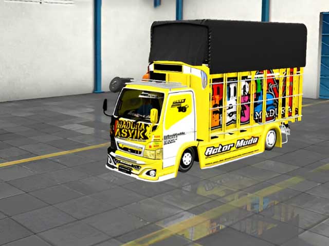 Truck Madura Asyik Ban Tipis