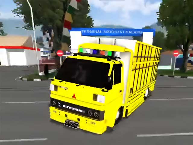 Truck Umplung Muat Pasir
